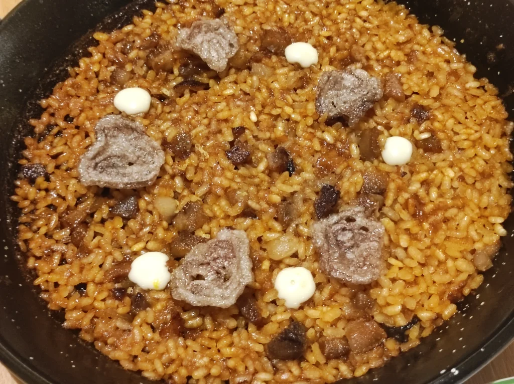 Arroz de pestorejo en Fisgón