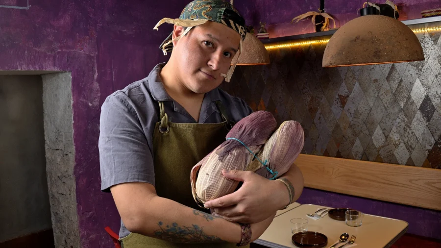 El cocinero Enrique Paredes