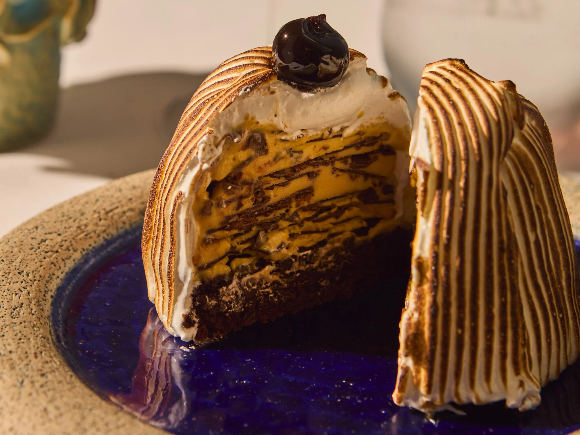 Baked Alaska, uno de los postres de Tragaluz