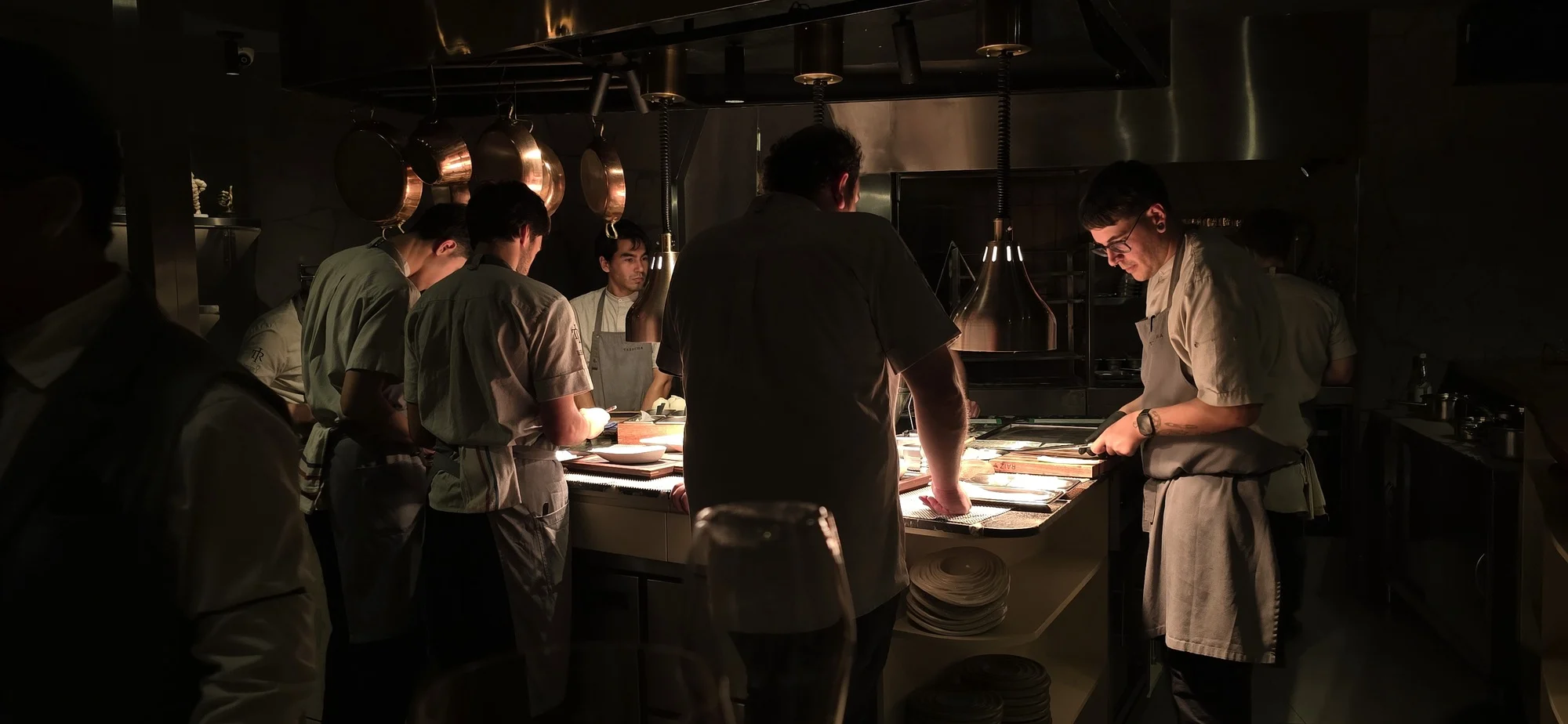 Equipo de Trescha trabajando