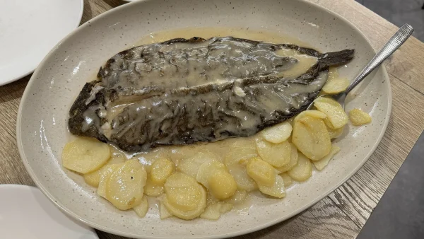 Lenguado a la parrilla de Casa Urola