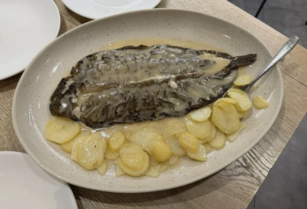 Lenguado a la parrilla de Casa Urola