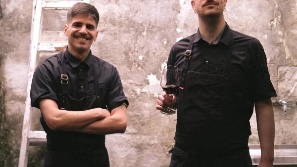 Los cocineros Gari Arruabarrena y Javier Ochoa