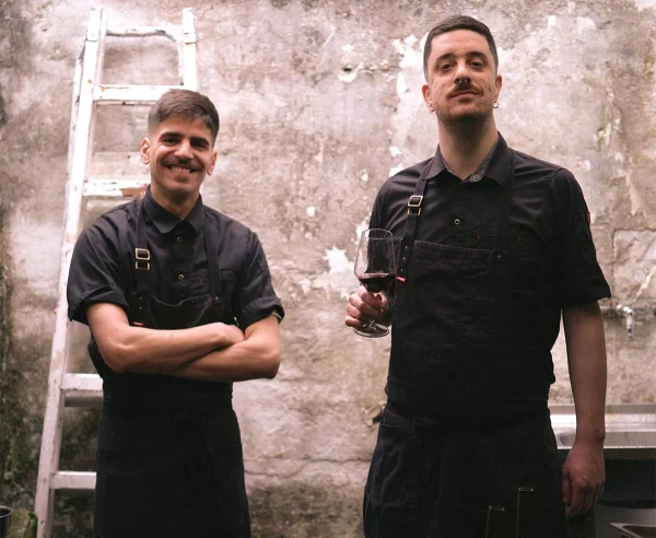Los cocineros Gari Arruabarrena y Javier Ochoa