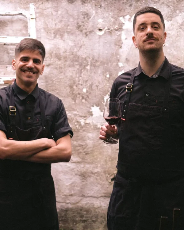 Los cocineros Gari Arruabarrena y Javier Ochoa