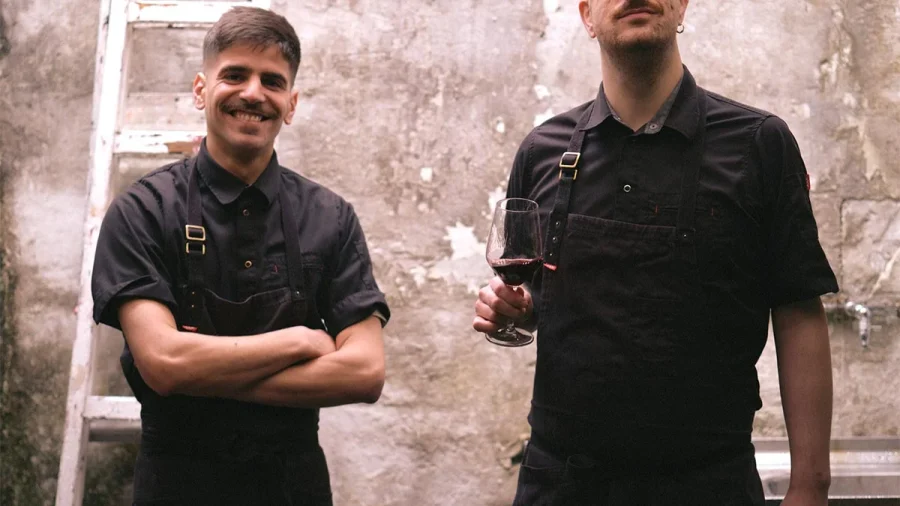 Los cocineros Gari Arruabarrena y Javier Ochoa