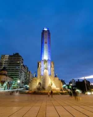 Monumento a la bandera argentina en Rosario.