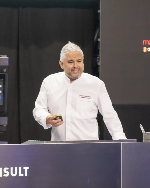 Nandu Jubany, en el auditorio de Madrid Fusión 2026