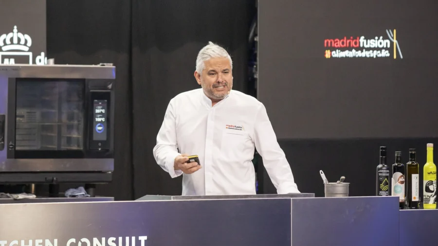 Nandu Jubany, en el auditorio de Madrid Fusión 2026