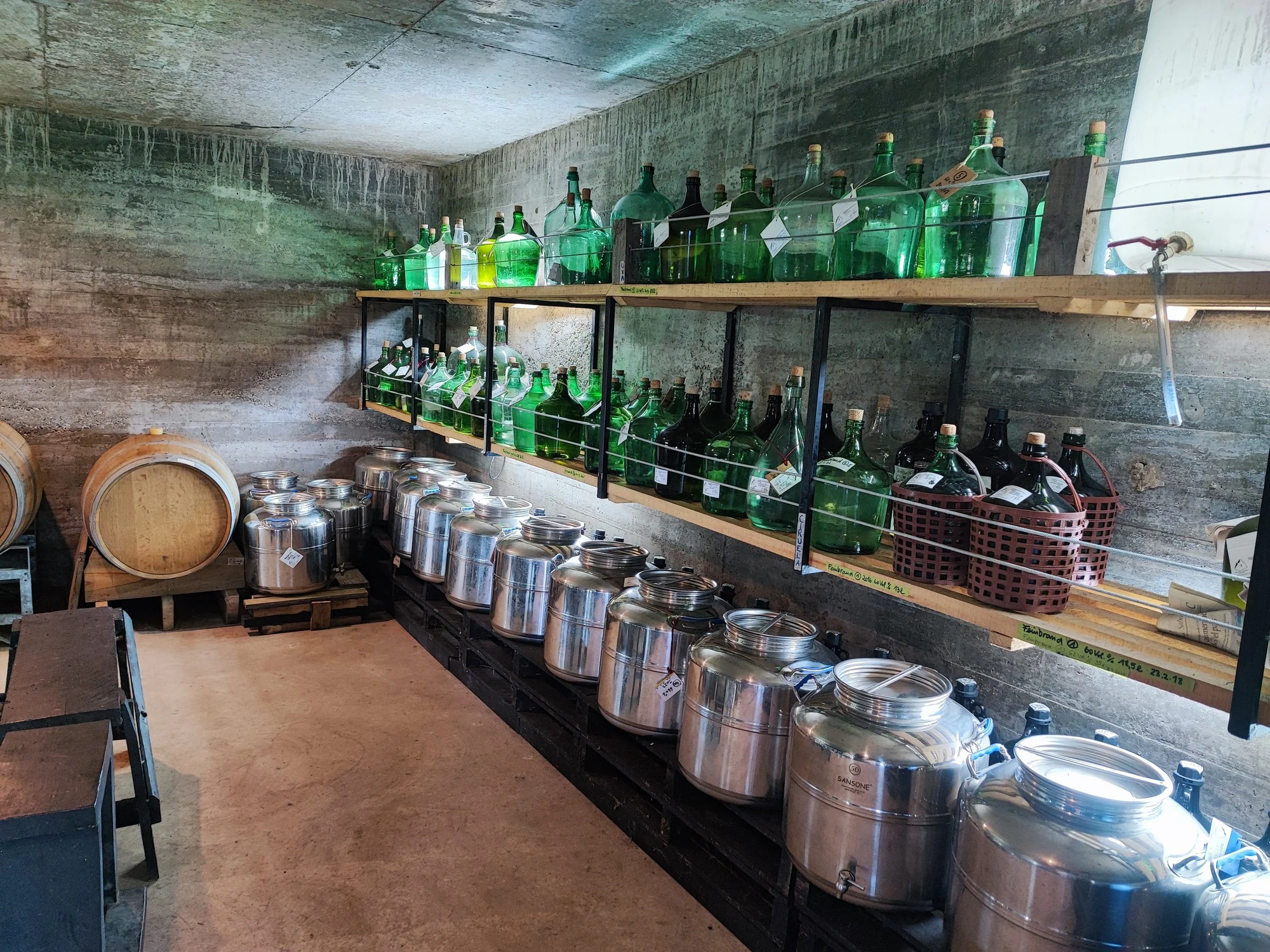 Bodega subterránea Gebruder Lang