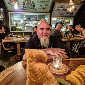 El chef Joan Bagur, en el restaurante Oaxaca