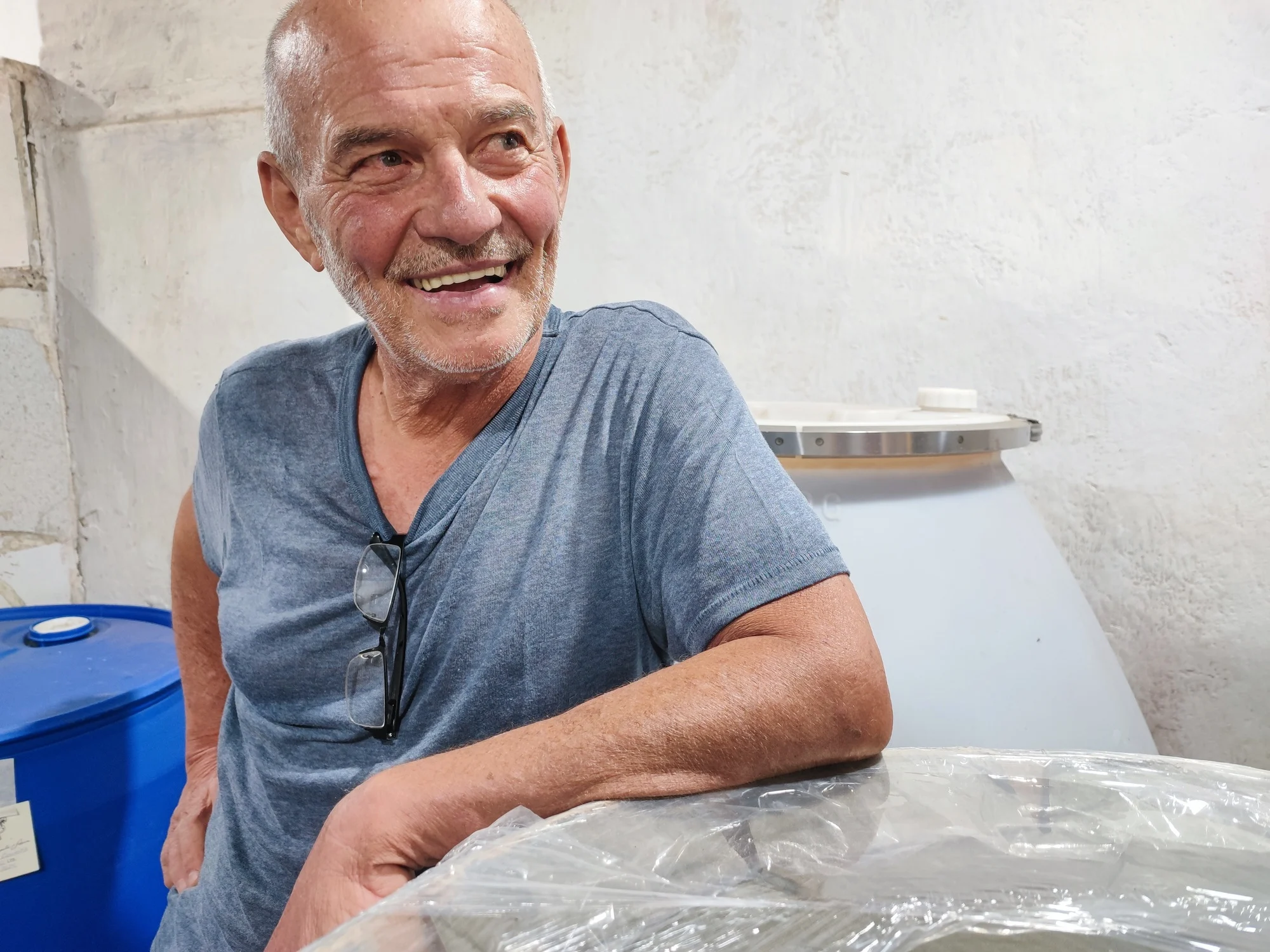 Luiz Allegretti, en Clos Santa Ana.