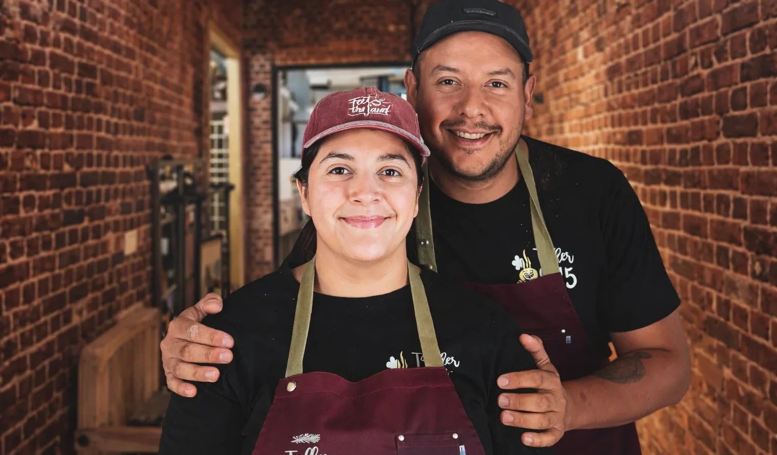 Maira y Joaquín, creadores de Taller 9215