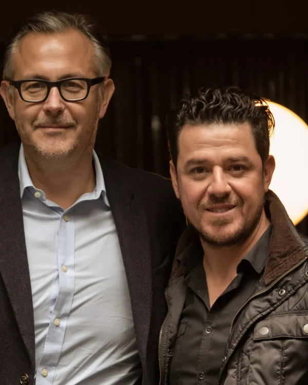 Mariatinto, Guillermo González Beristáin y Humberto Falcón, socios de la bodega