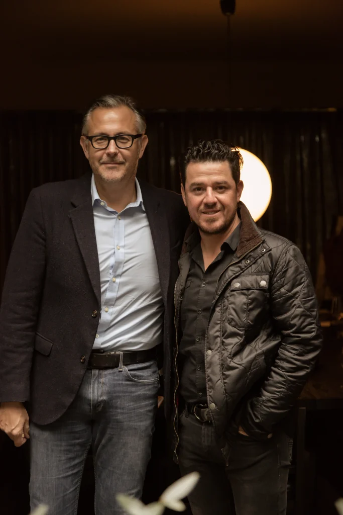 Mariatinto, Guillermo González Beristáin y Humberto Falcón