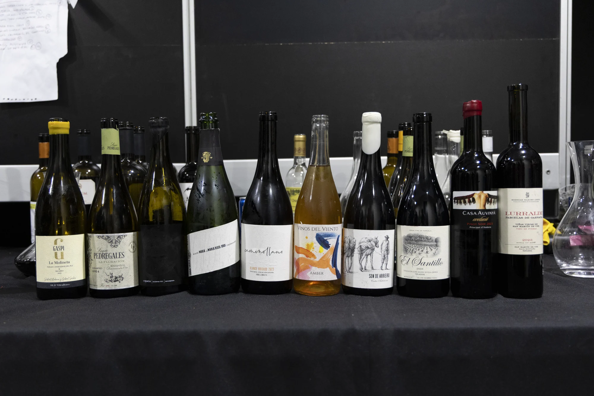 Referencias de miembros del colectivo Artisan Wine Attraction catadas en Madrid Fusión 2026