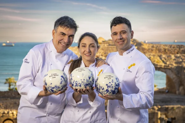 Ramón Freixa, Lucía Freitas y Álvaro Salazar