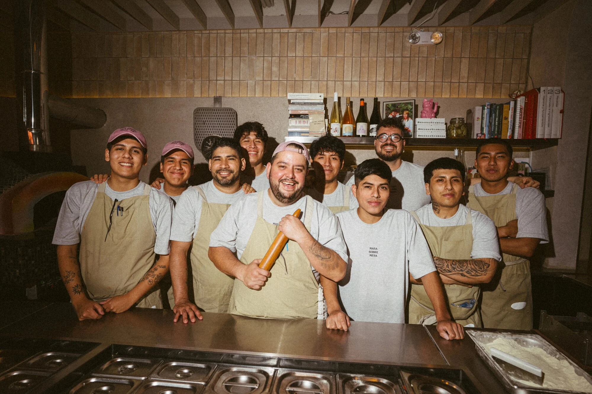 El equipo de Masa sobre la Mesa