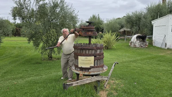 Ángel Mendoza, enólogo argentino