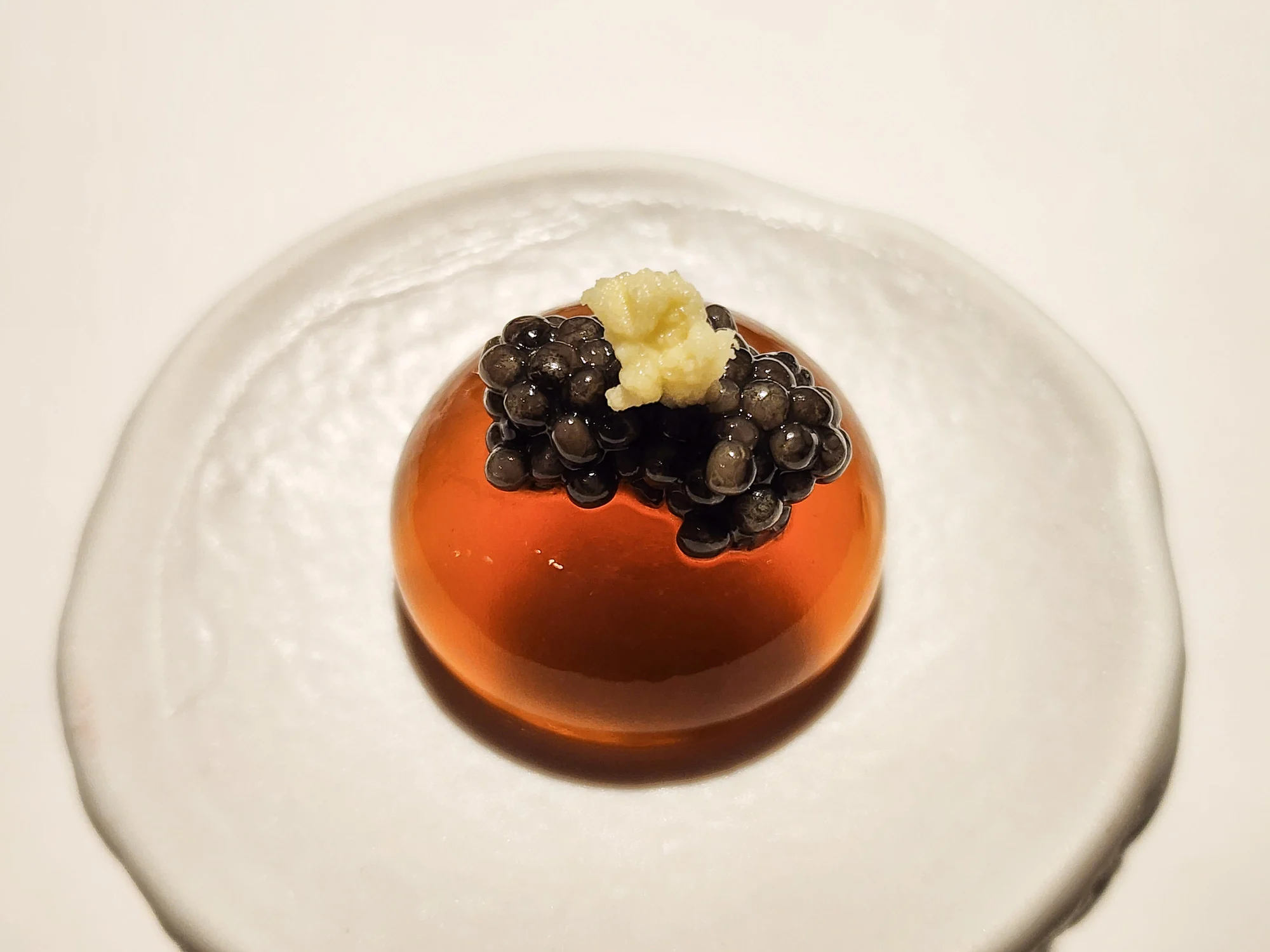 Atún rojo con dashi