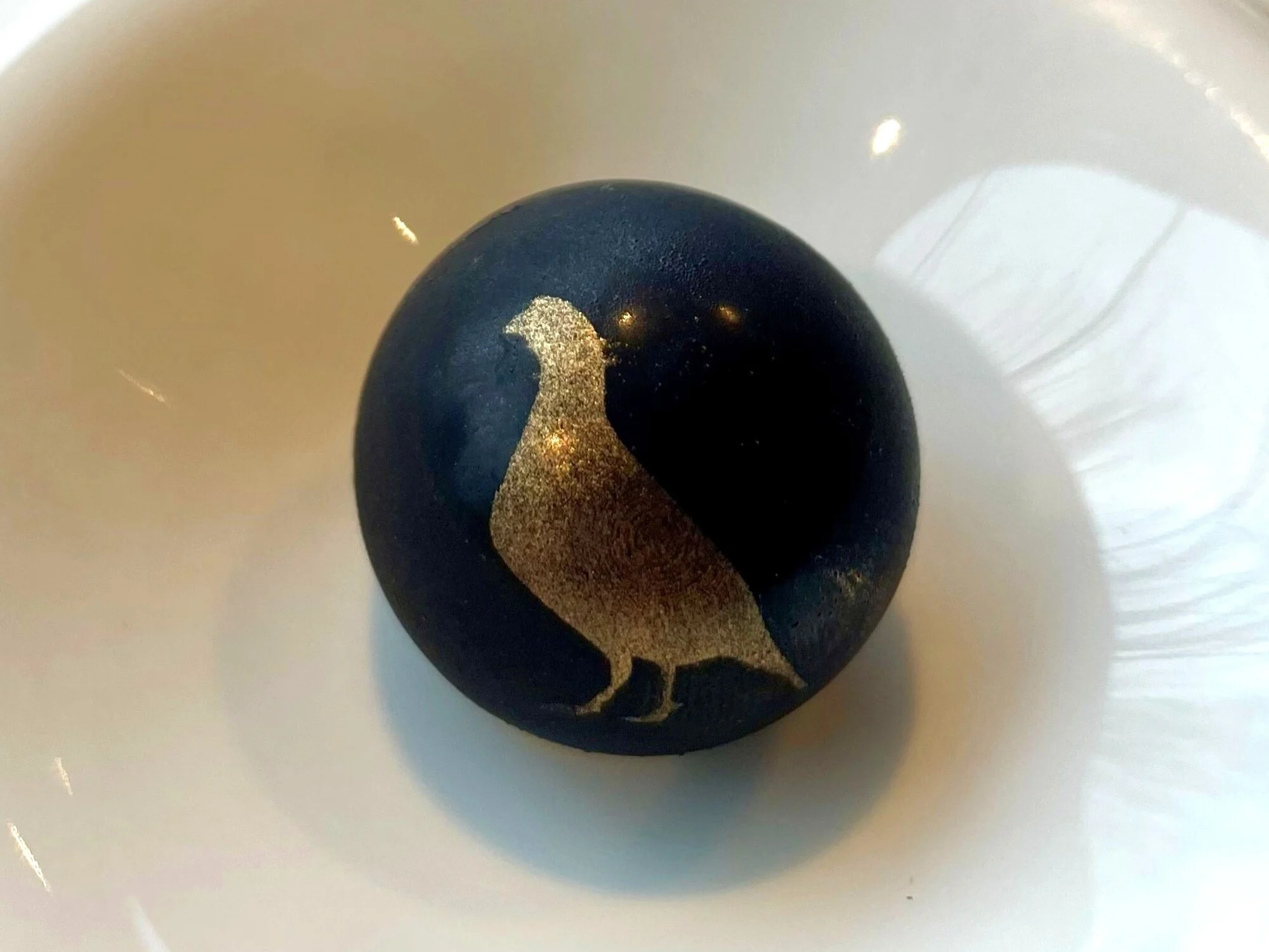 Perdiz al chocolate. Foto: Julián Méndez.