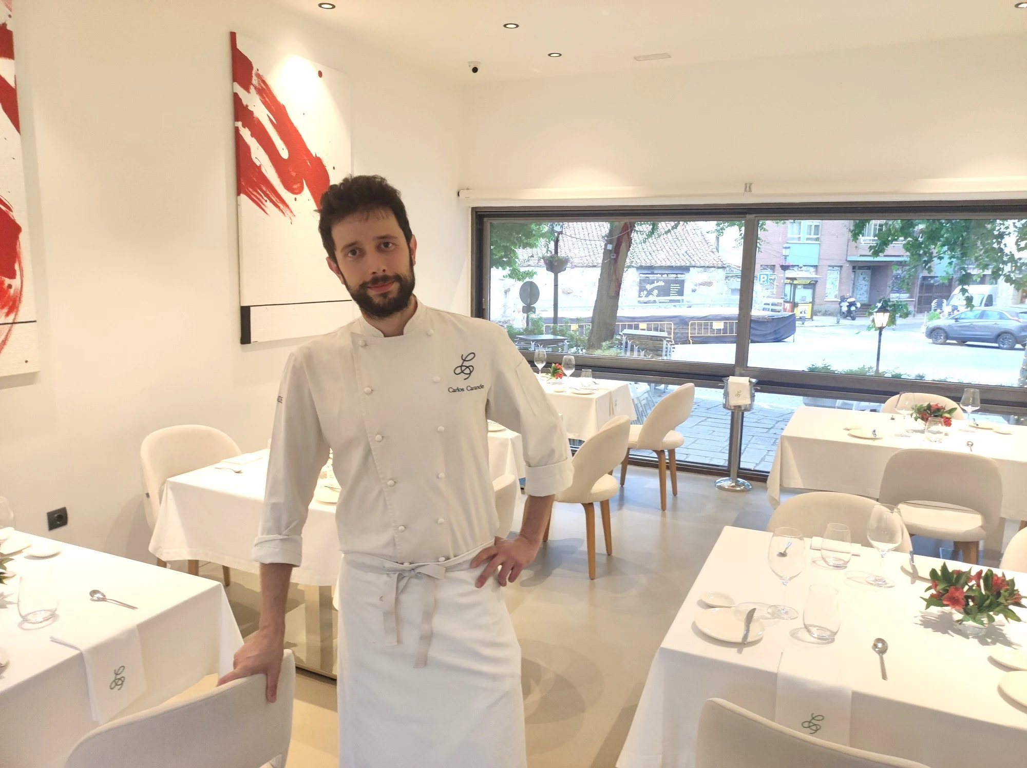 Carlos Carande, chef y propietario de Carande