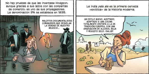 Cómic cerveza portada