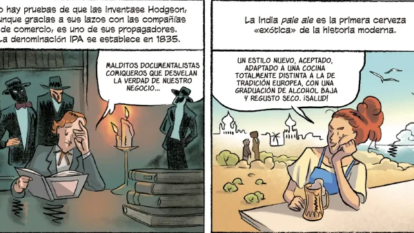 Cómic cerveza portada