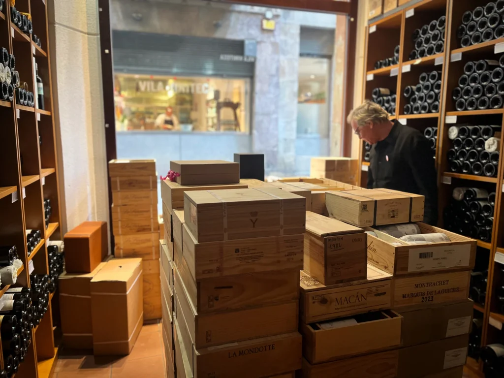 Vila viniteca, sección de joyas enológicas