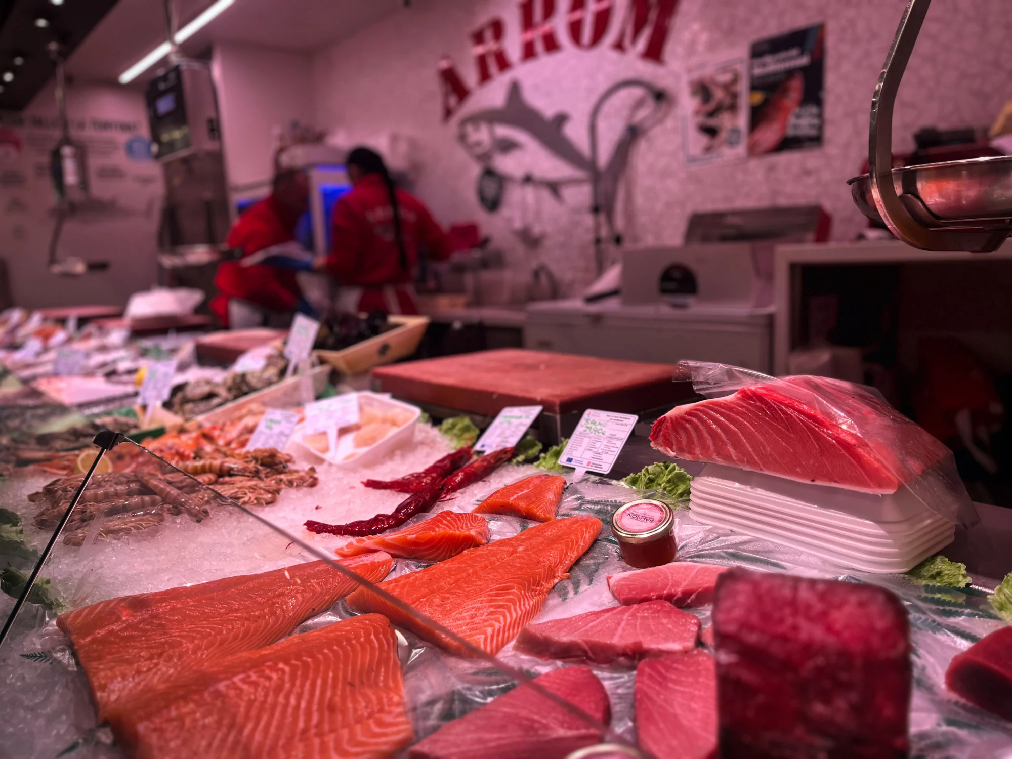 La parada de Arrom en el Mercado de Santa Catalina de Barcelona