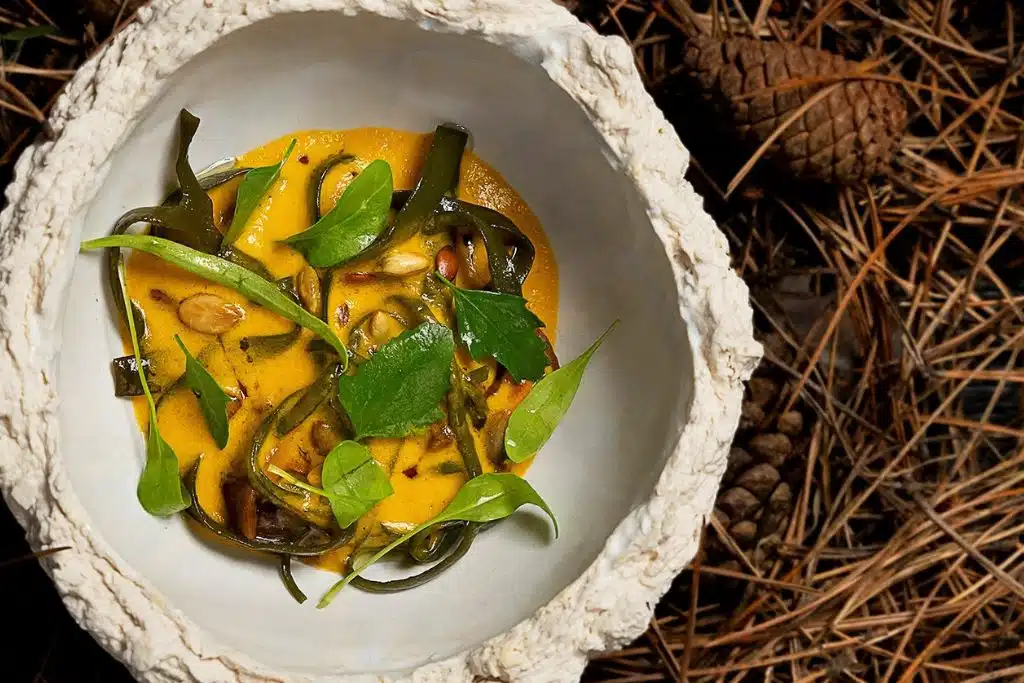 Montia, cocina salvaje en San Lorenzo del Escorial.