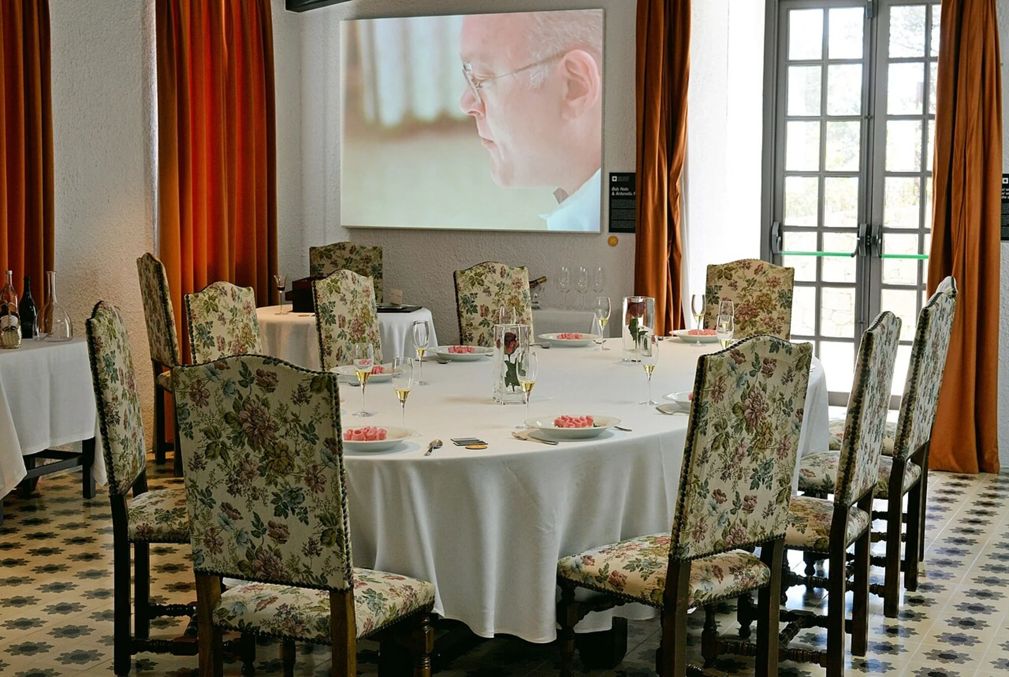 Mesa de elBulli en el museo