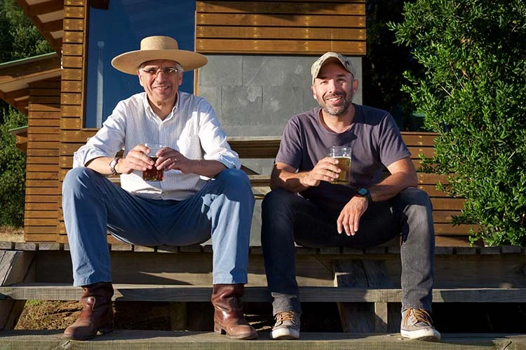 Patricio Mendoza y Felipe García.