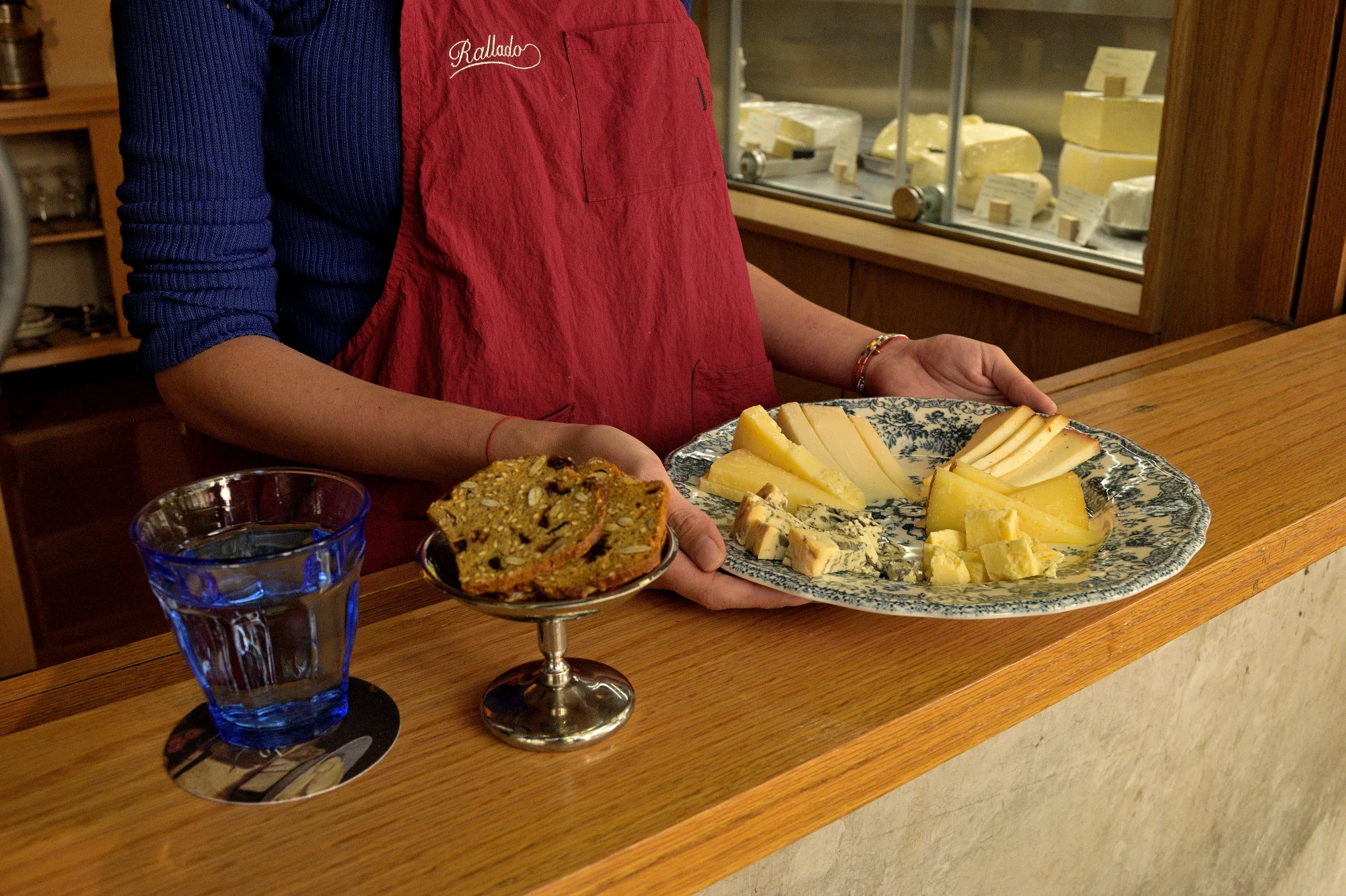 RalladoQuesería tabla de quesos