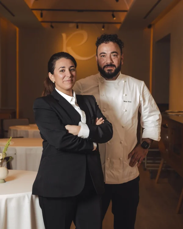 René. Andrea Martos y Diego René.