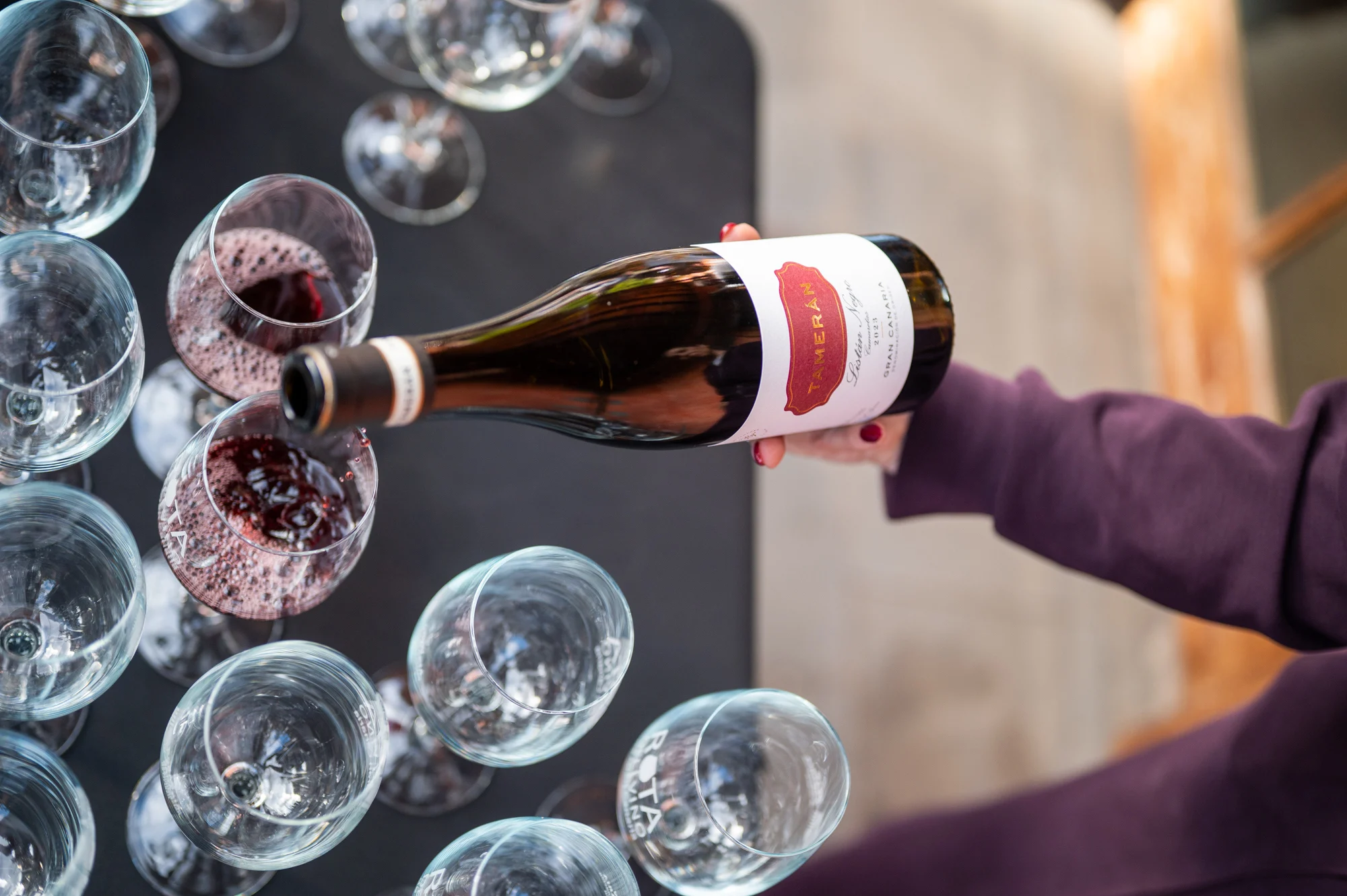 Tamerán, vino tinto de Gran Canaria