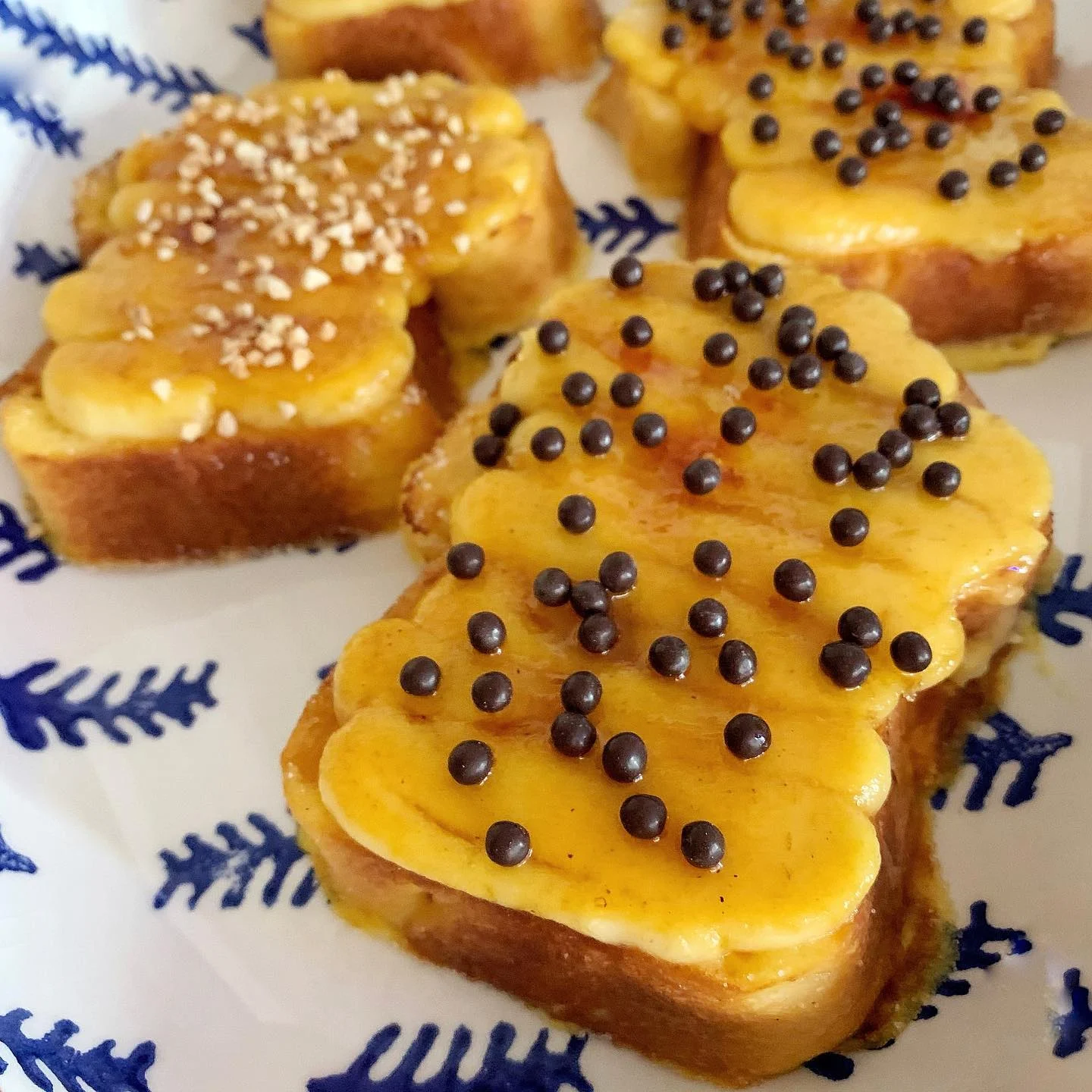 Torrija pastelería Cibus, Zaragoza, con crema tostada