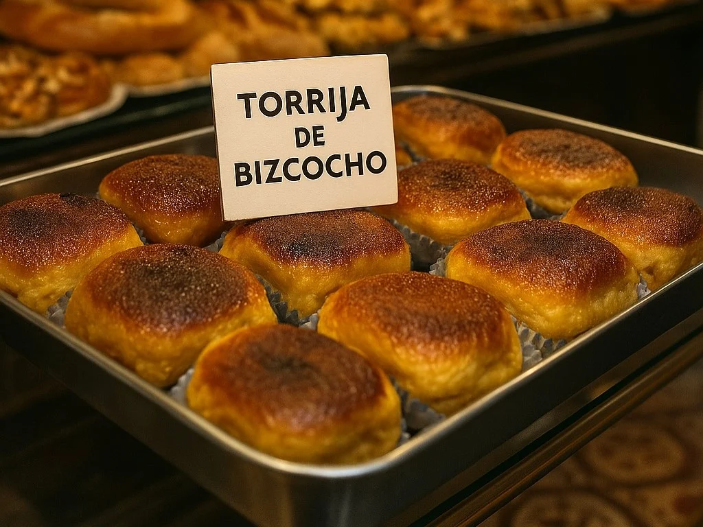 Torrijas de bizcocho Antigua Pastelería del Pozo Madrid
