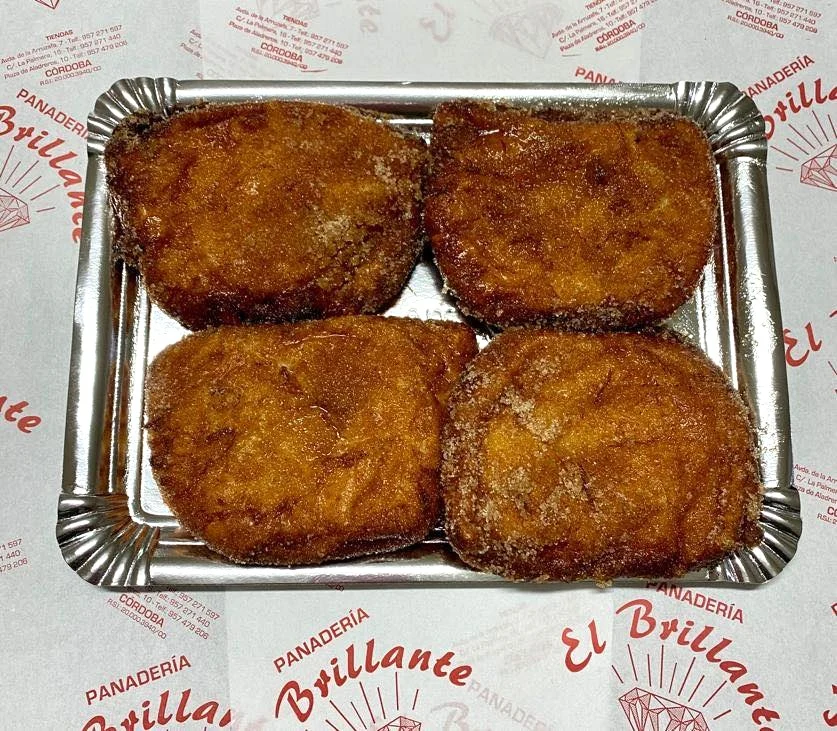 Torrijas miel panadería El Brillante Córdoba