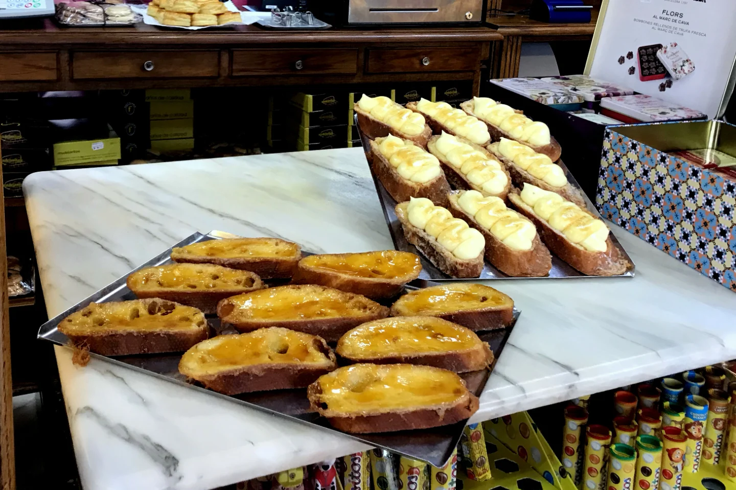 Torrijas pastelería Frías Olmedo Valladolid