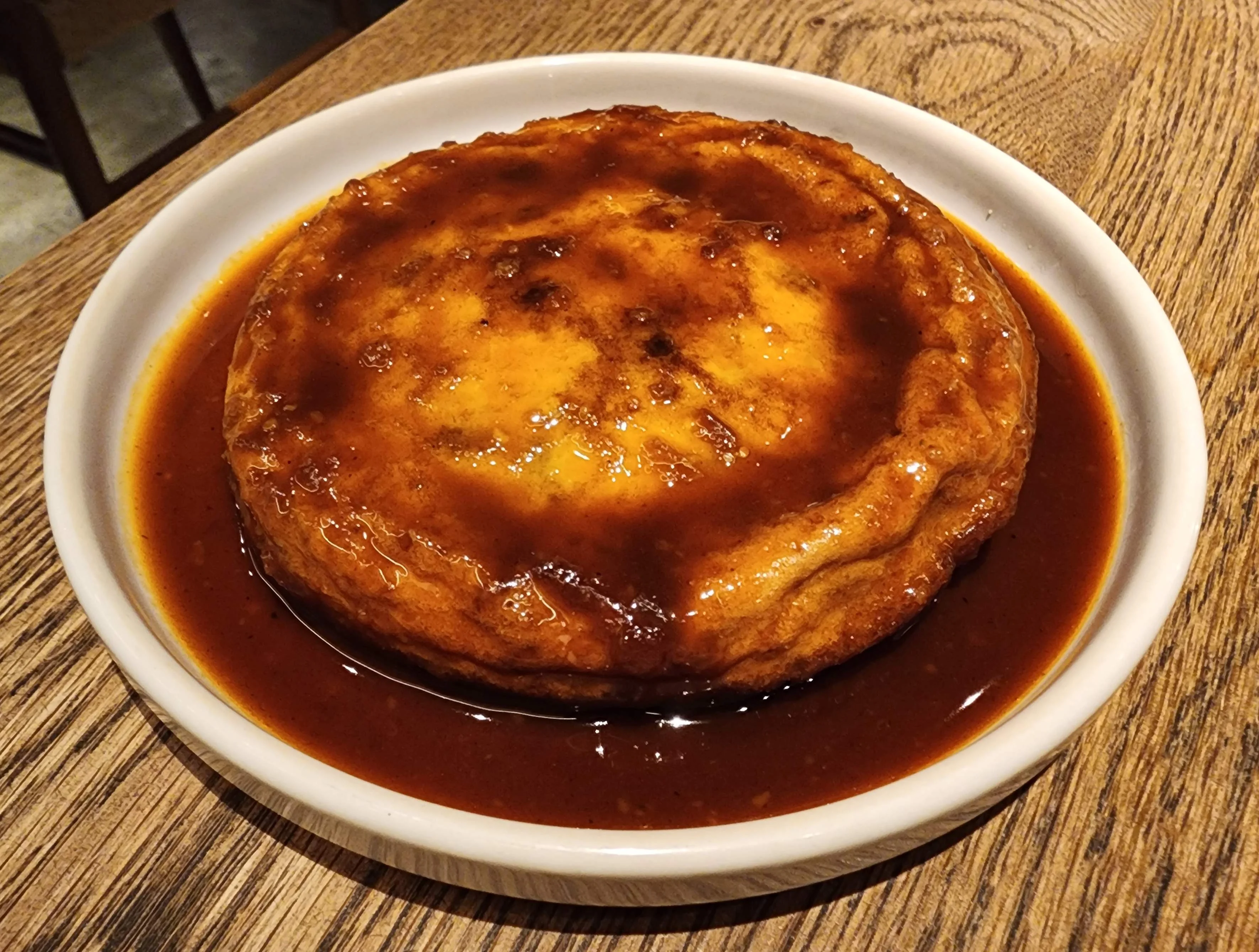 "Ttruita amb suc" (tortilla con jugo)