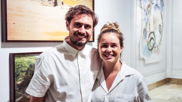 Víctor Lima y Ana Souza