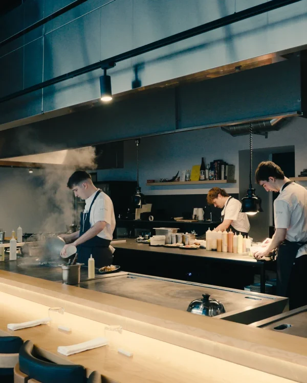 Tetsu Madrid. Todo se prepara a la vista del comensal