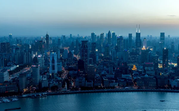Vista de Shanghai, Franck Michel vía Flickr.