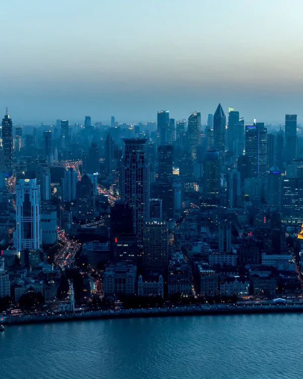 Vista de Shanghai, Franck Michel vía Flickr.