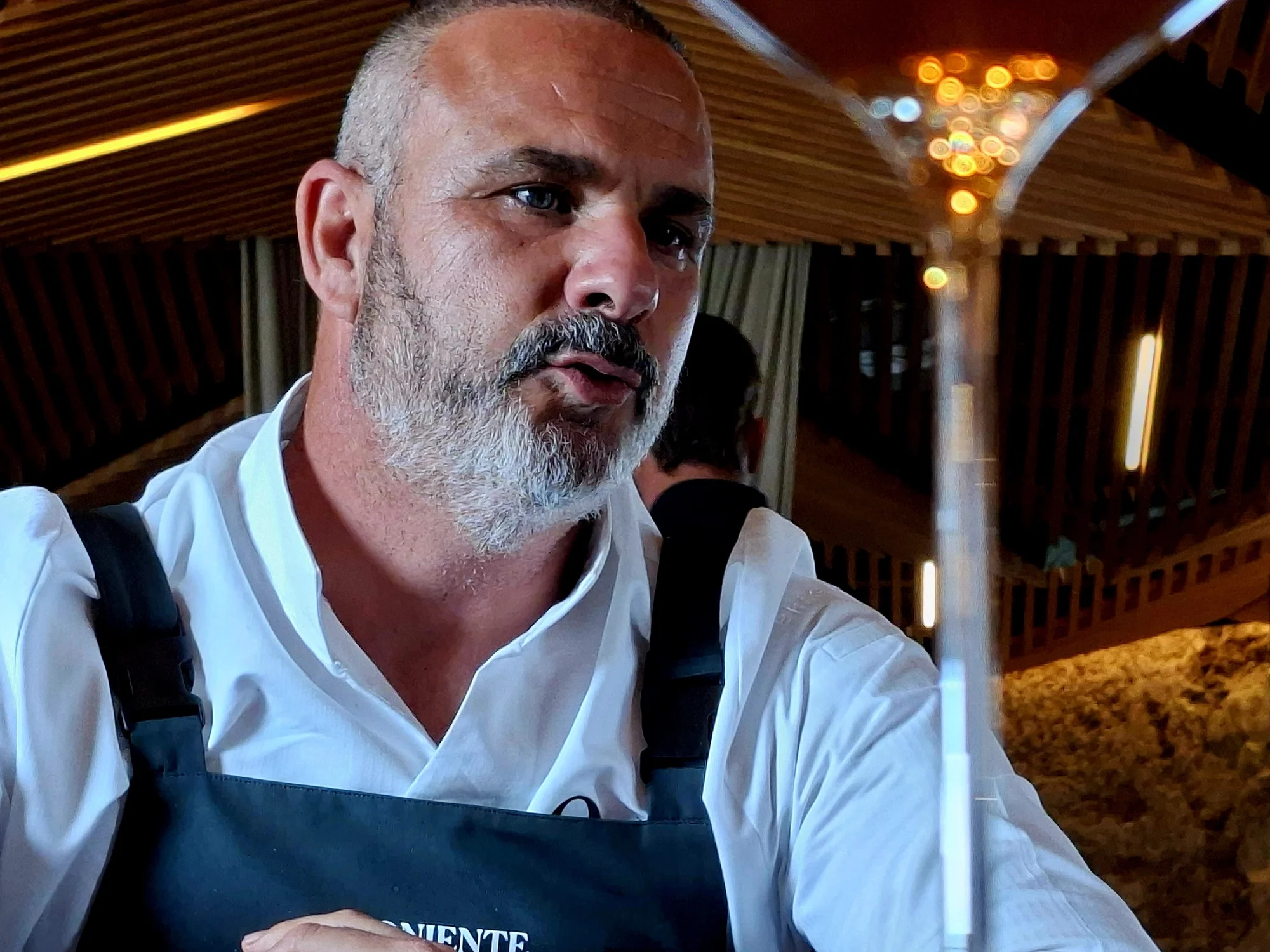 Aponiente 2026. Ángel León, en la sobremesa.