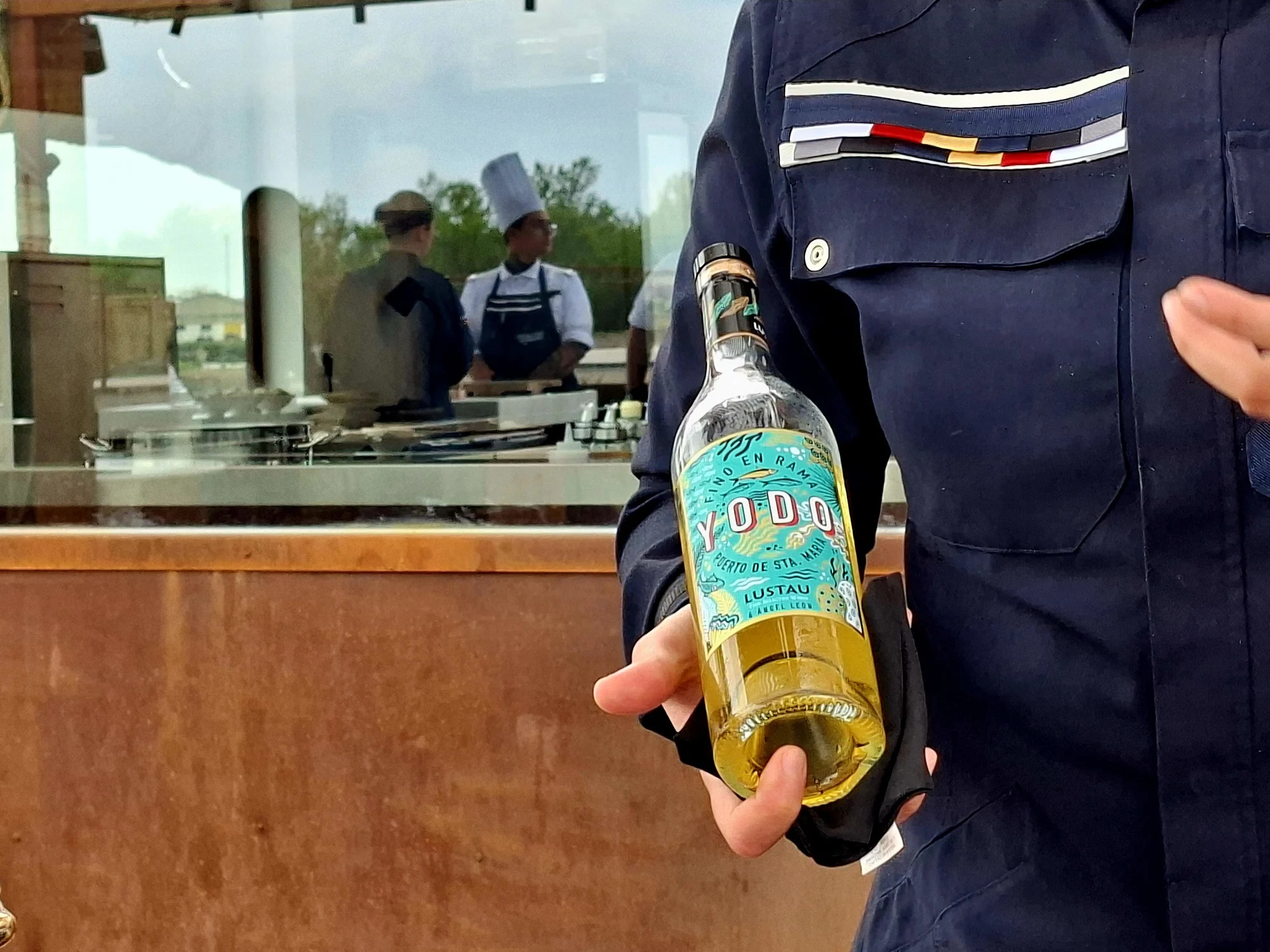 Aponiente 2026. Aperitivos. Fino Yodo