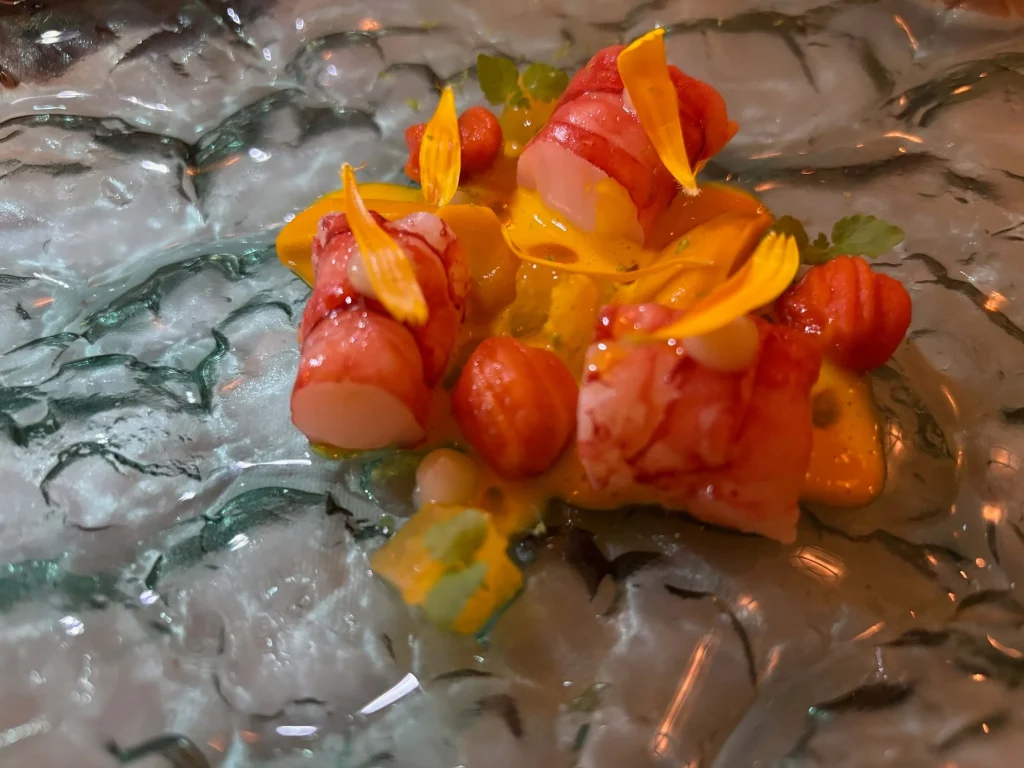 Carabinero, naranja, zanahoria