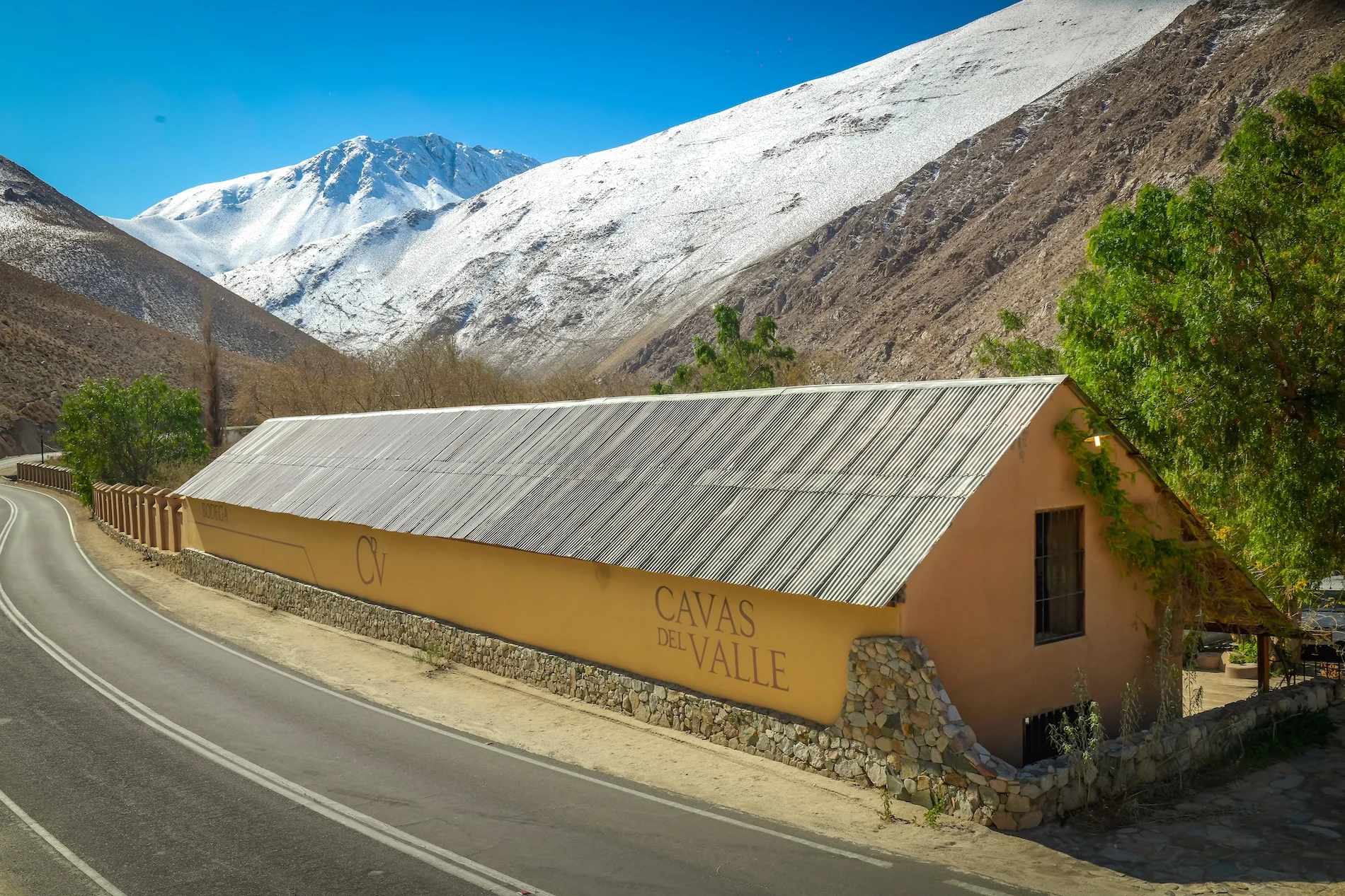 Cavas del Valle despues de un día de nieve