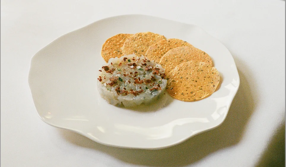 Crudo de pescado blanco. Foto José Miguel Ramírez